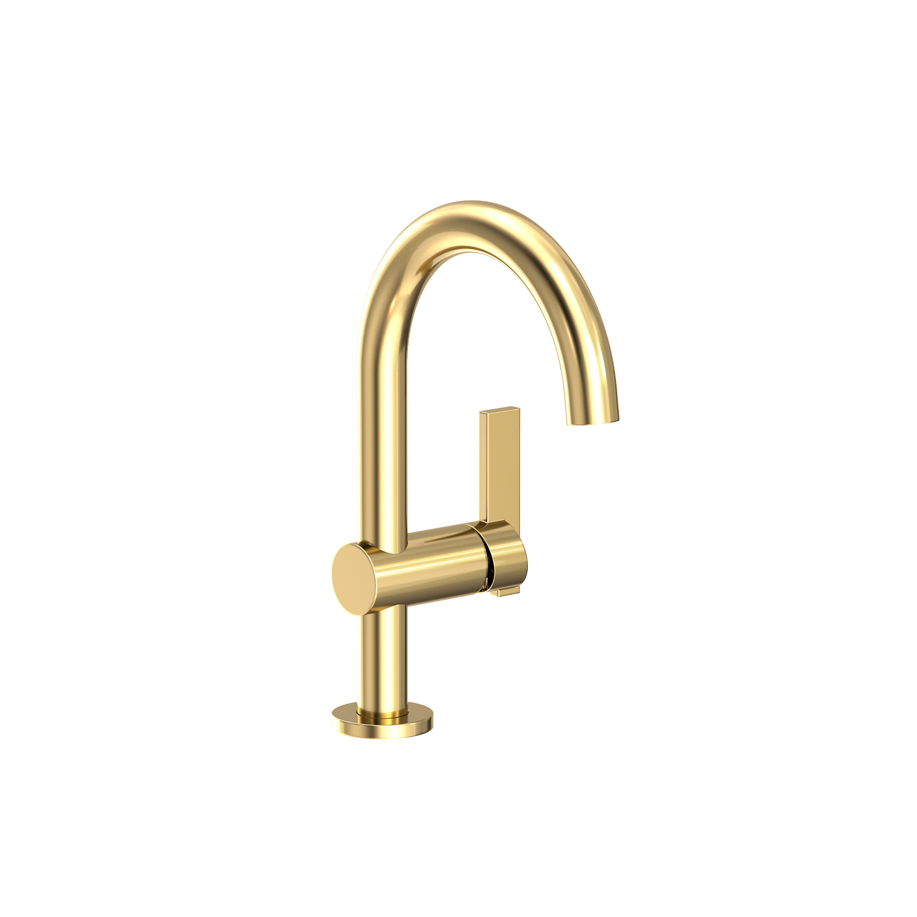 Newport Brass Pavani 2403 — Llave de Lavabo Monomando de Un Orificio — Latón Forever (PVD)