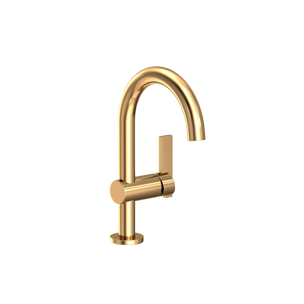 Newport Brass Pavani 2403 — Llave de Lavabo Monomando de Un Orificio — Latón sin Laca (Living)