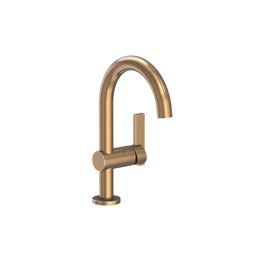 Newport Brass Pavani 2403 — Llave de Lavabo Monomando de Un Orificio — Latón Antiguo