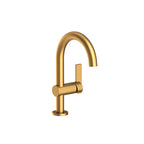 Newport Brass Pavani 2403 — Llave de Lavabo Monomando de Un Orificio — Bronce Satinado (PVD)