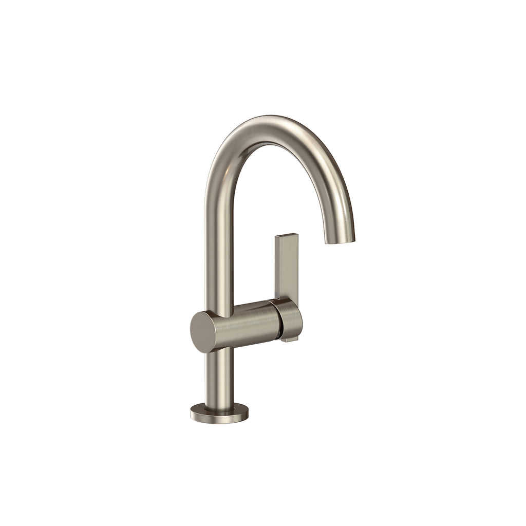 Newport Brass Pavani 2403 — Llave de Lavabo Monomando de Un Orificio — Níquel Antiguo