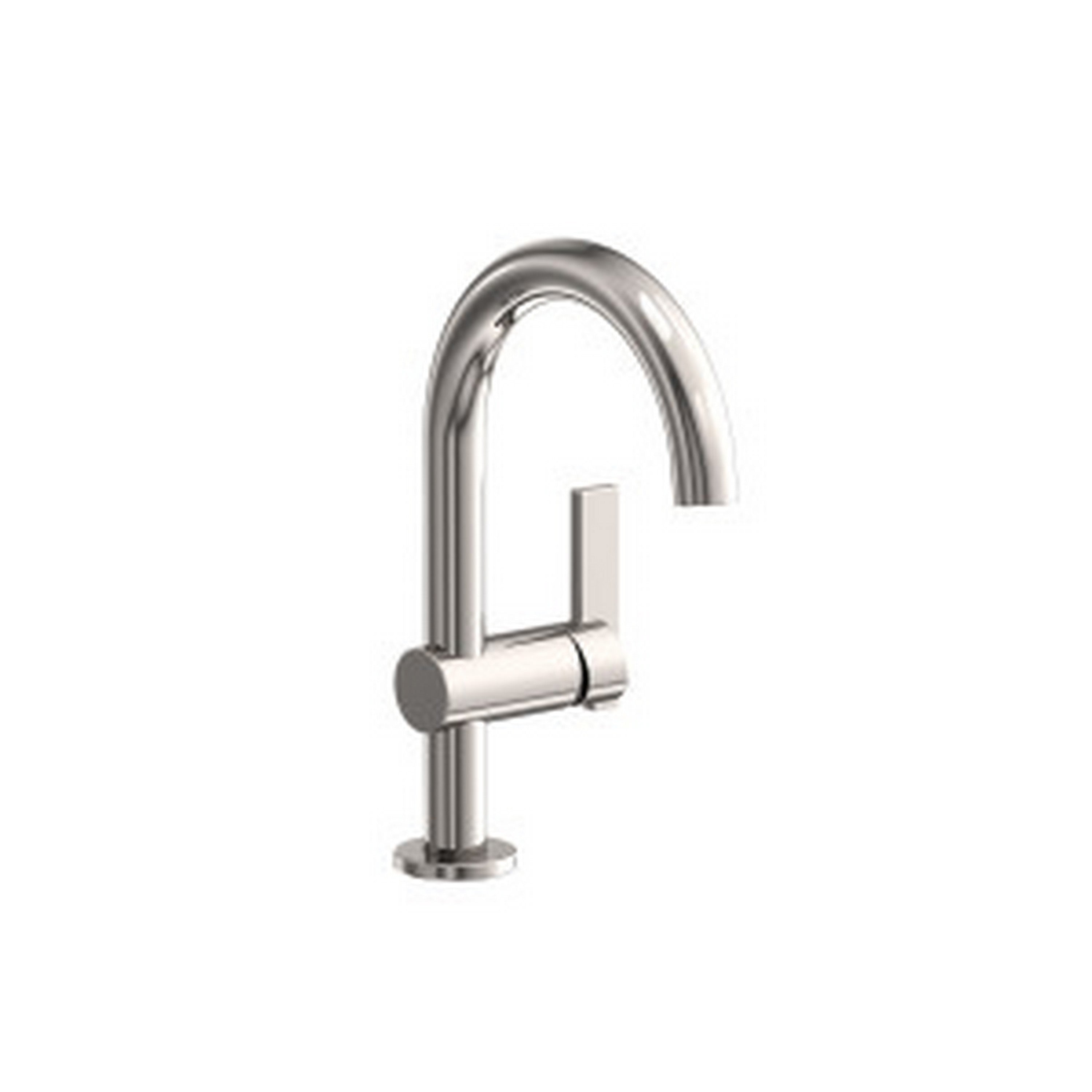 Newport Brass Pavani 2403 — Llave de Lavabo Monomando de Un Orificio — Níquel Pulido (PVD)