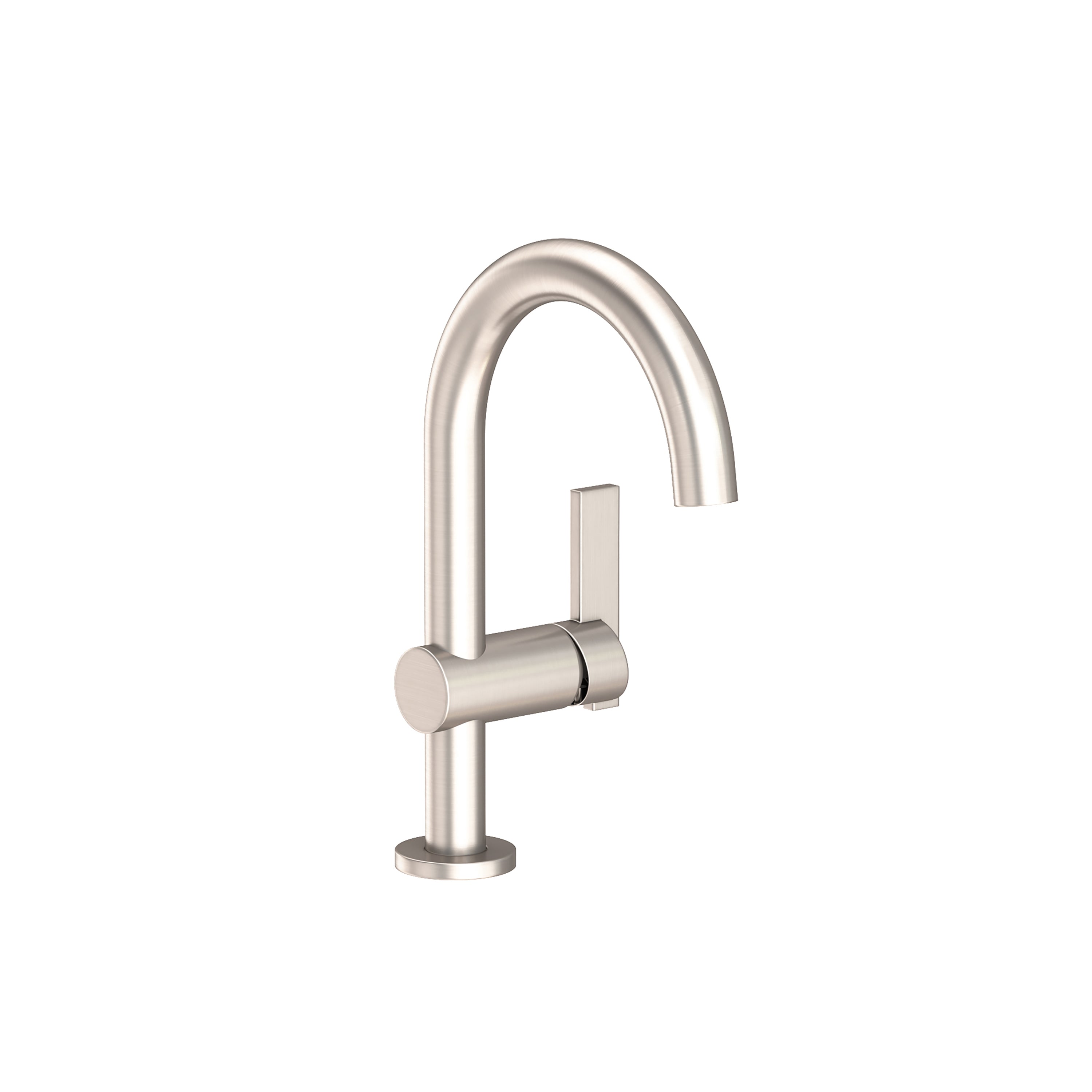 Newport Brass Pavani 2403 — Llave de Lavabo Monomando de Un Orificio — Níquel Satinado (PVD)