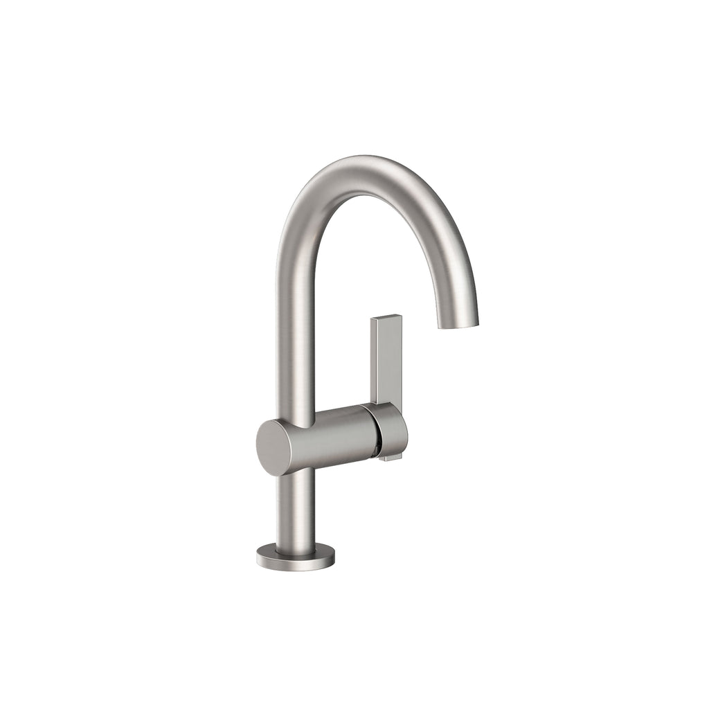 Newport Brass Pavani 2403 — Llave de Lavabo Monomando de Un Orificio — Acero Inoxidable (PVD)