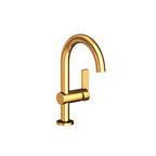Newport Brass Pavani 2403 — Llave de Lavabo Monomando de Un Orificio — Oro Pulido (PVD)