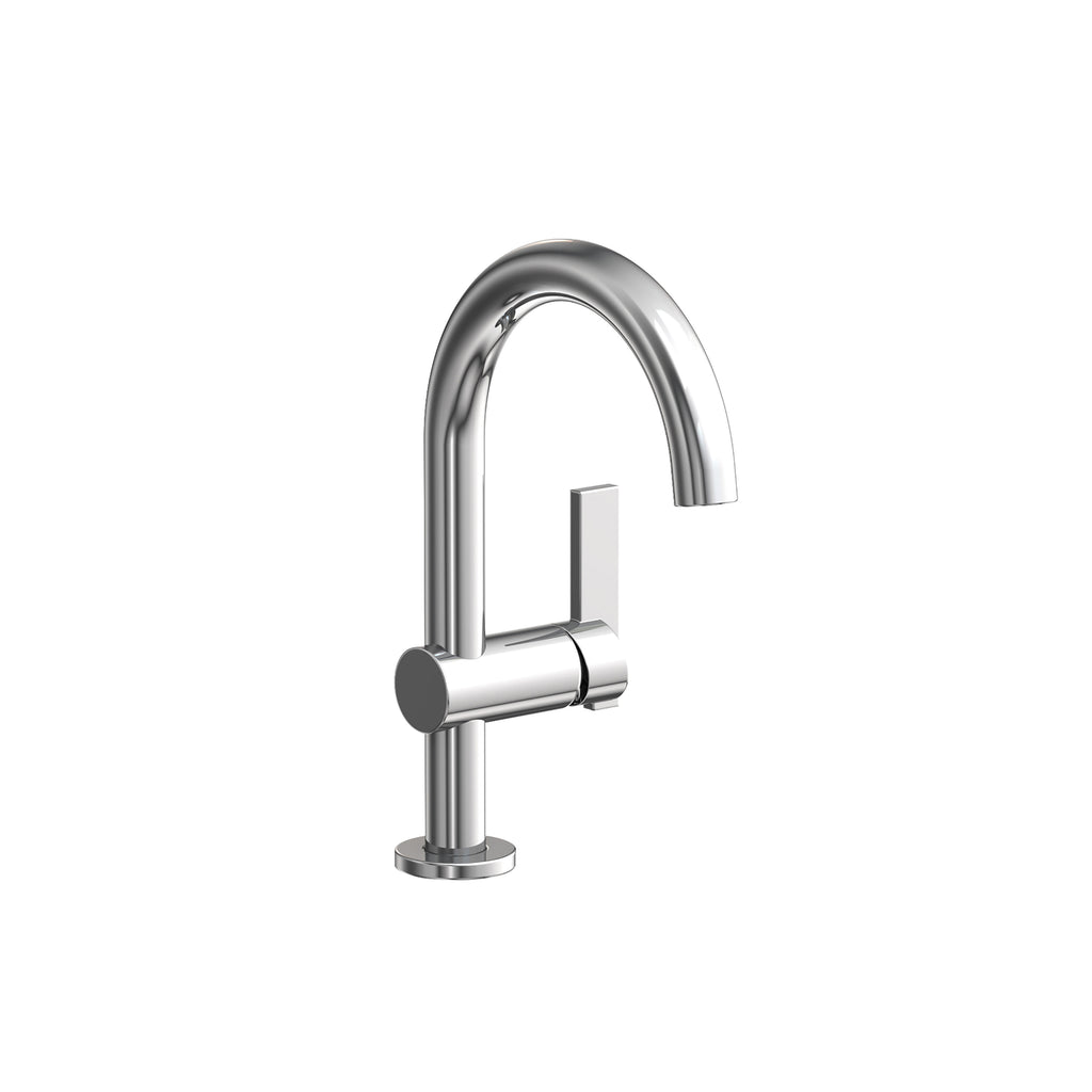 Newport Brass Pavani 2403 — Llave de Lavabo Monomando de Un Orificio — Cromo Pulido