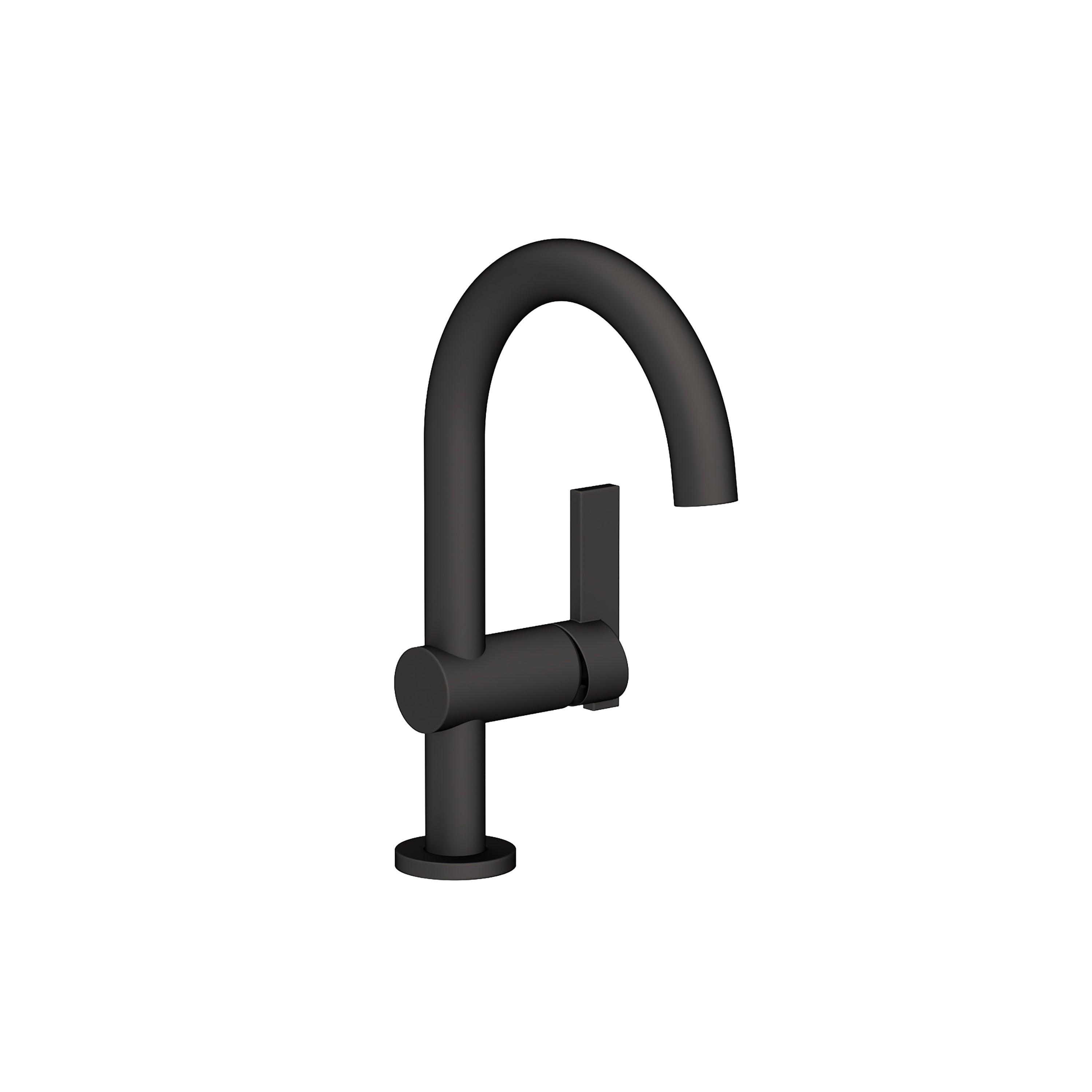 Newport Brass Pavani 2403 — Llave de Lavabo Monomando de Un Orificio — Negro Mate