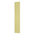 Deltana Placa de Empuje 3-1/2" x 20" — Latón Pulido
