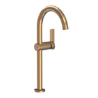 Newport Brass Pavani 2413 — Llave Alta de Un Orificio para Ovalín — Latón Antiguo