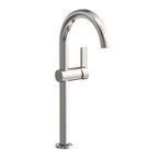 Newport Brass Pavani 2413 — Llave Alta de Un Orificio para Ovalín — Níquel Pulido (Natural)