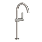 Newport Brass Pavani 2413 — Llave Alta de Un Orificio para Ovalín — Acero Inoxidable (PVD)