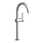 Newport Brass Pavani 2413 — Llave Alta de Un Orificio para Ovalín — Cromo Pulido