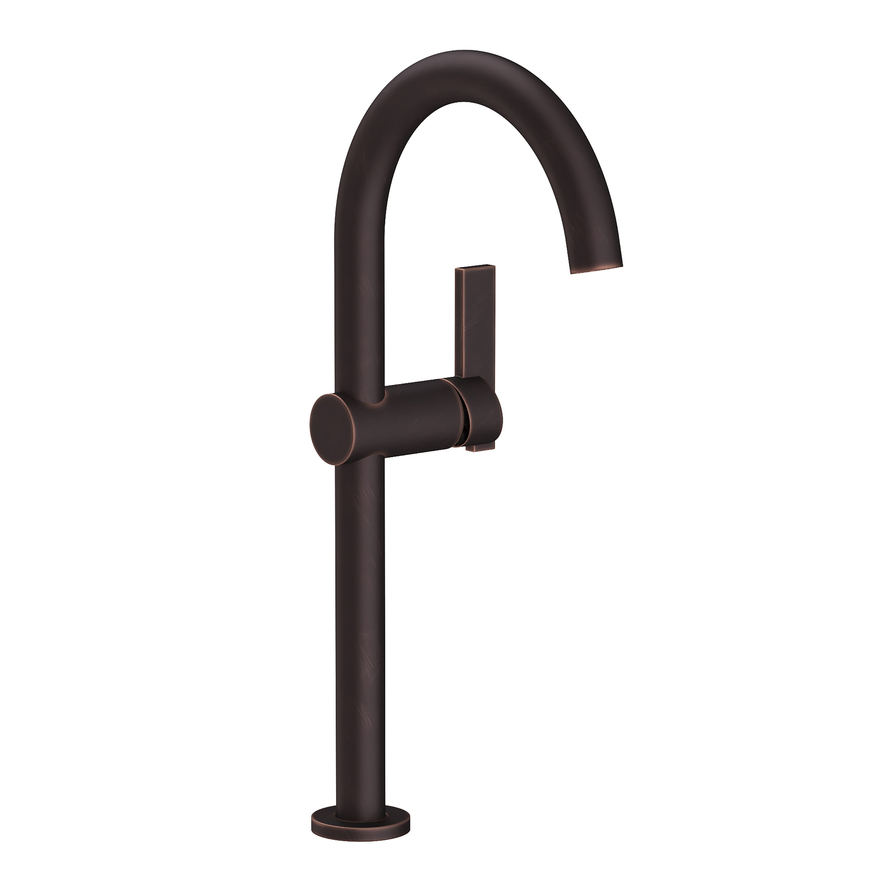 Newport Brass Pavani 2413 — Llave Alta de Un Orificio para Ovalín — Bronce Veneciano