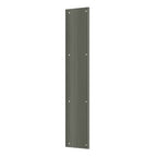 Deltana Placa de Empuje 3-1/2" x 20" — Níquel Antiguo Mate