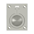 Deltana Jaladera de Anillo Empotrada 2-1/2" — Níquel Satinado
