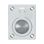 Deltana Jaladera de Anillo Empotrada 2-1/2" — Cromo Pulido