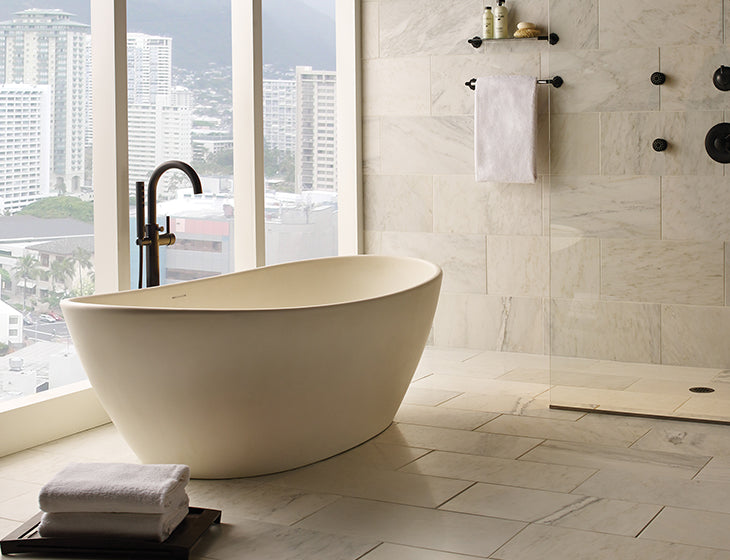 MTI Elise bañera independiente de SculptureStone — vista de producto