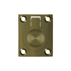 Deltana Jaladera de Anillo Empotrada 1-3/4" — Latón Antiguo