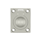 Deltana Jaladera de Anillo Empotrada 1-3/4" — Níquel Satinado