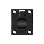 Deltana Jaladera de Anillo Empotrada 1-3/4" — Negro Mate