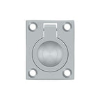 Deltana Jaladera de Anillo Empotrada 1-3/4" — Cromo Satinado