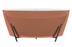 MTI Elena Soaker with Cradle en color Terracota — SculptureStone