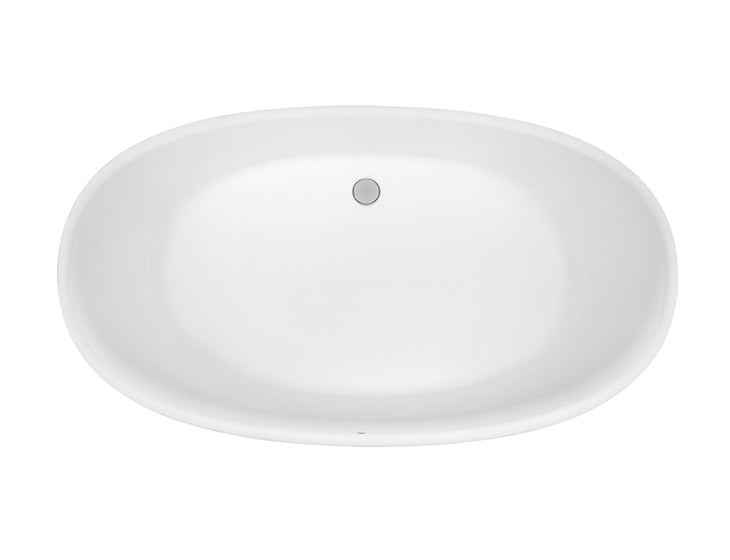 MTI Elena Soaker with Cradle bañera independiente de SculptureStone — vista de producto