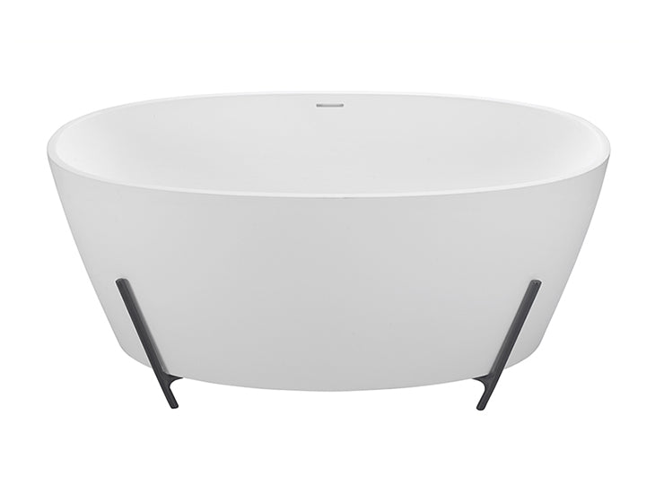 MTI Elena Soaker with Cradle bañera independiente de SculptureStone — vista de producto
