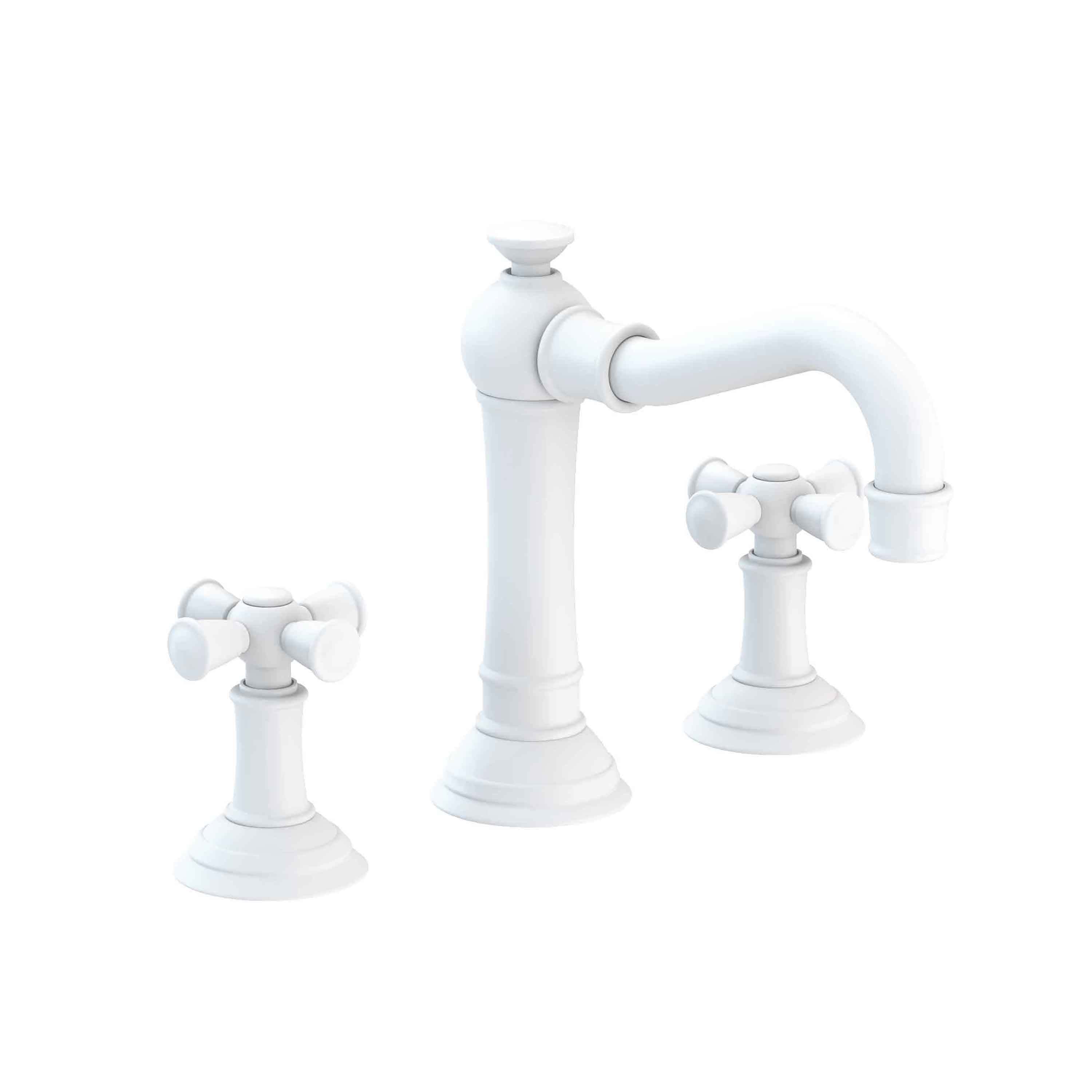 Newport Brass Jacobean 2460 — vista de producto — Blanco Mate