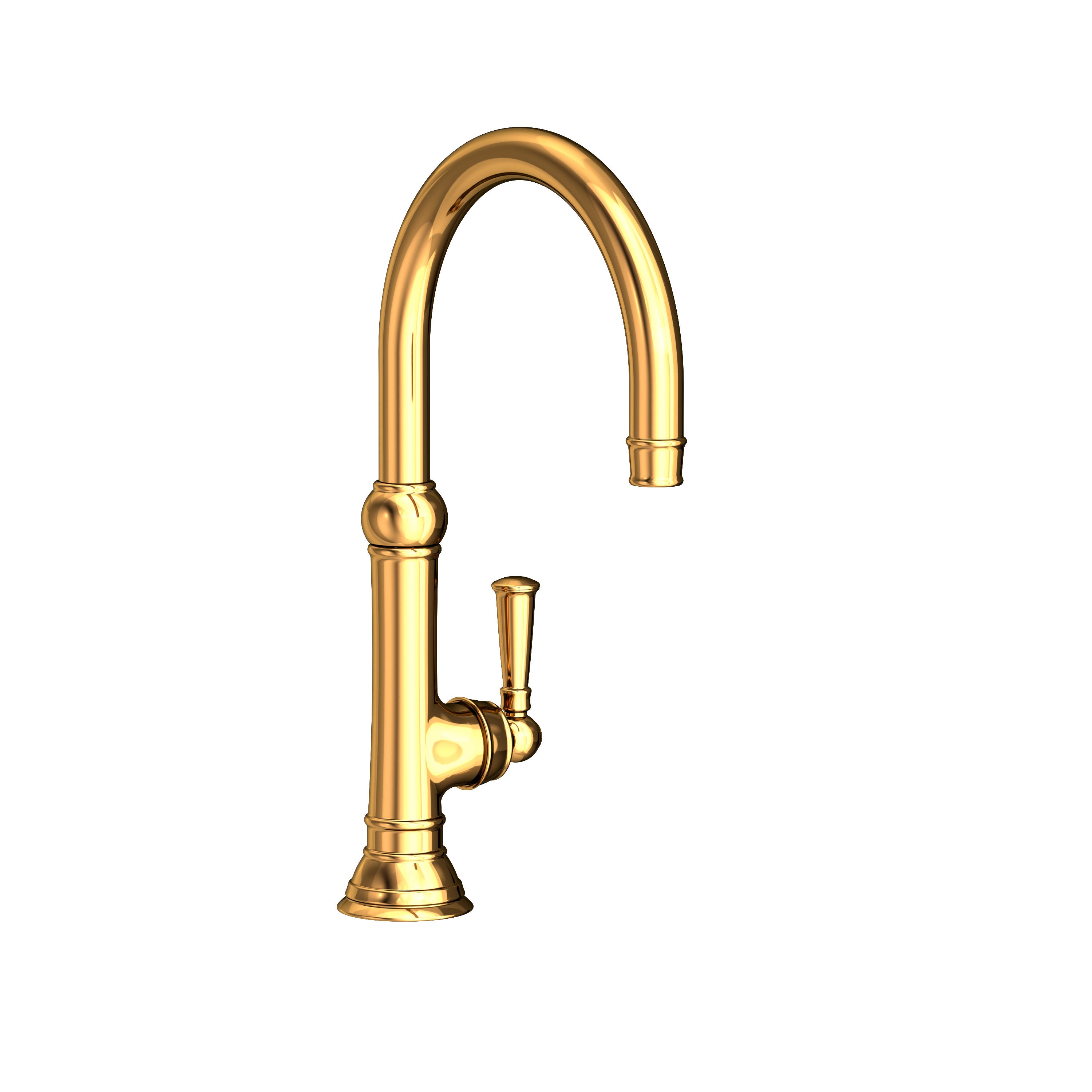 Newport Brass Jacobean 2470-5233 — vista de producto — Oro Pulido (PVD)