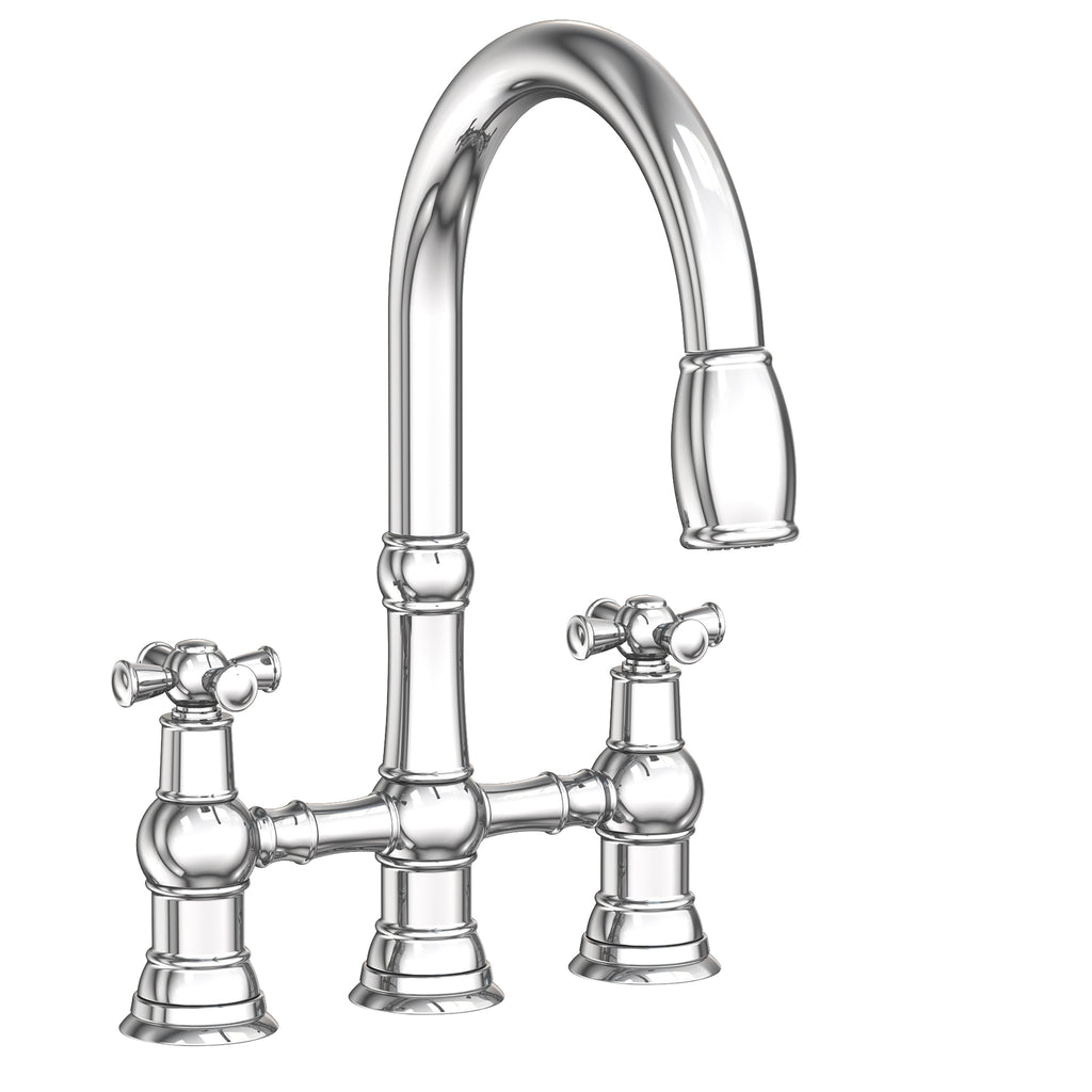 Newport Brass Jacobean 2470-5462 — vista de producto — Cromo Pulido