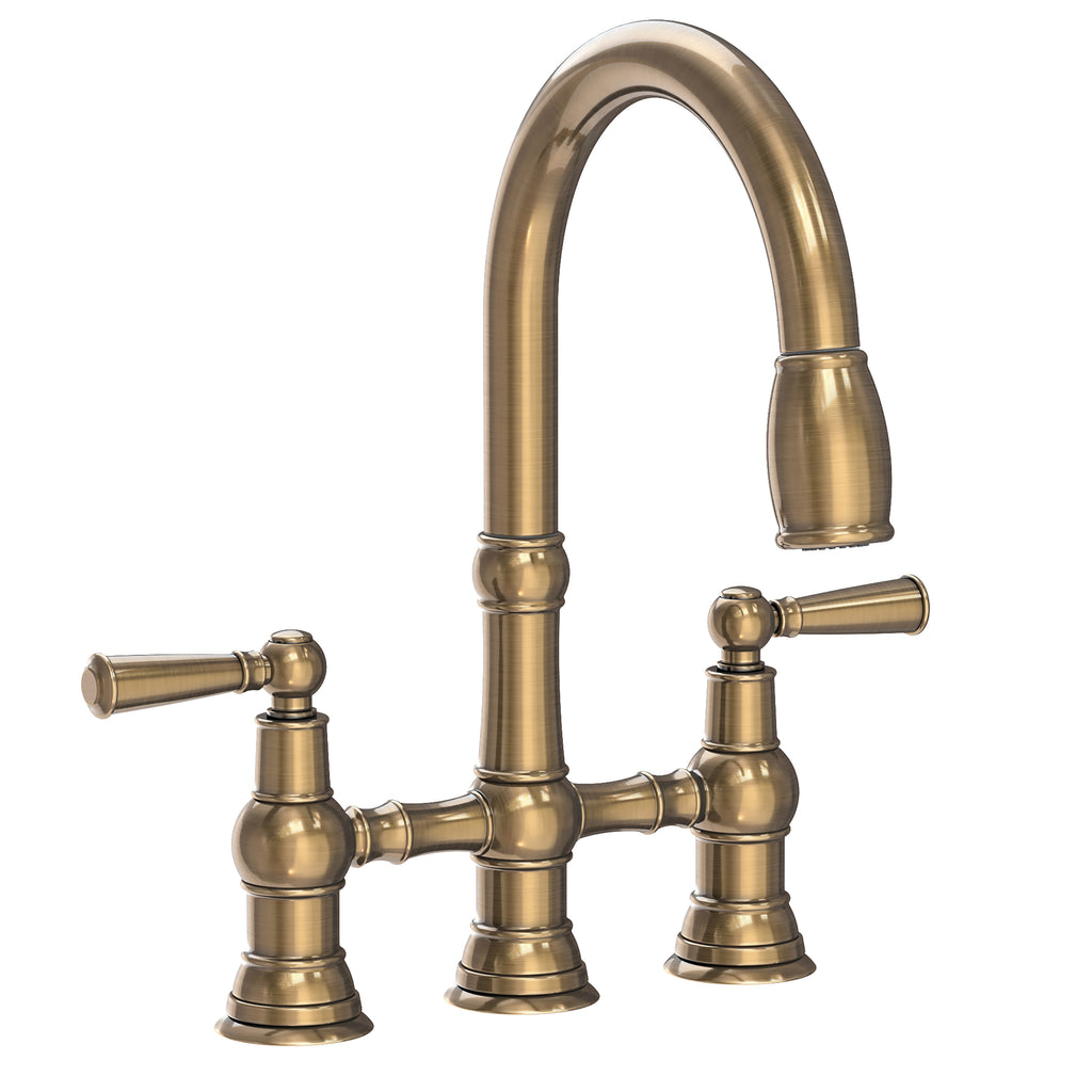 Newport Brass Jacobean 2470-5463 — vista de producto — Latón Antiguo