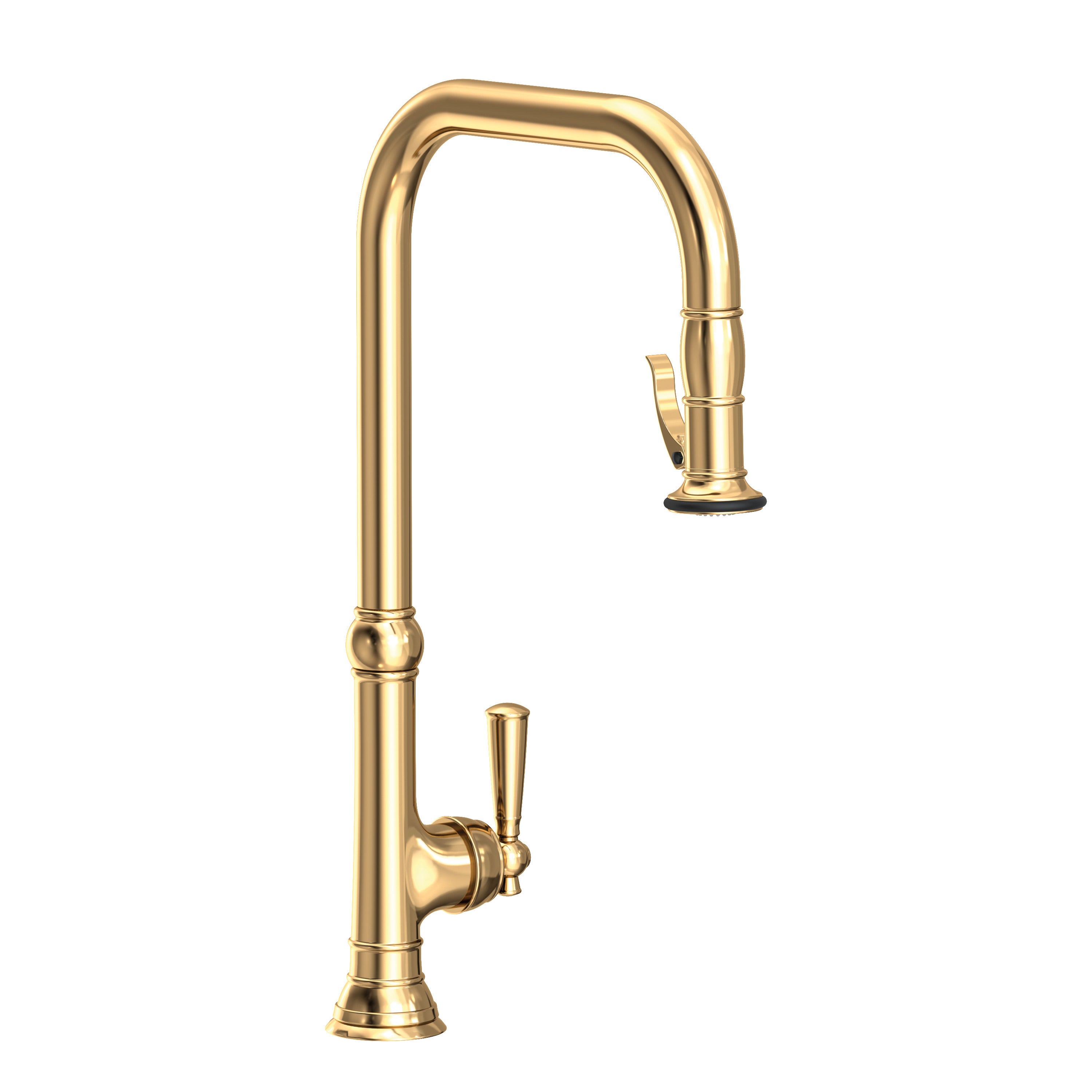 Newport Brass Jacobean 2470-7183 — vista de producto — Latón sin Laca (Living)