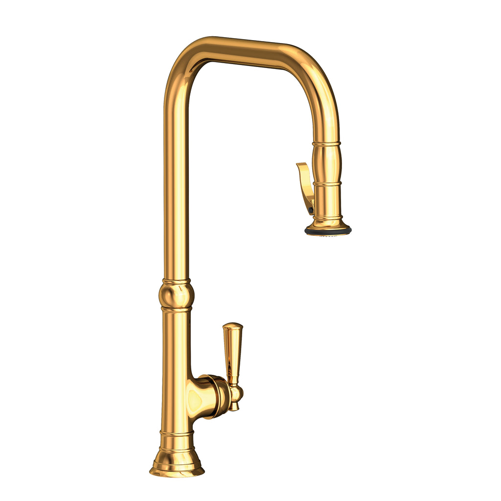 Newport Brass Jacobean 2470-7183 — vista de producto — Oro Pulido (PVD)