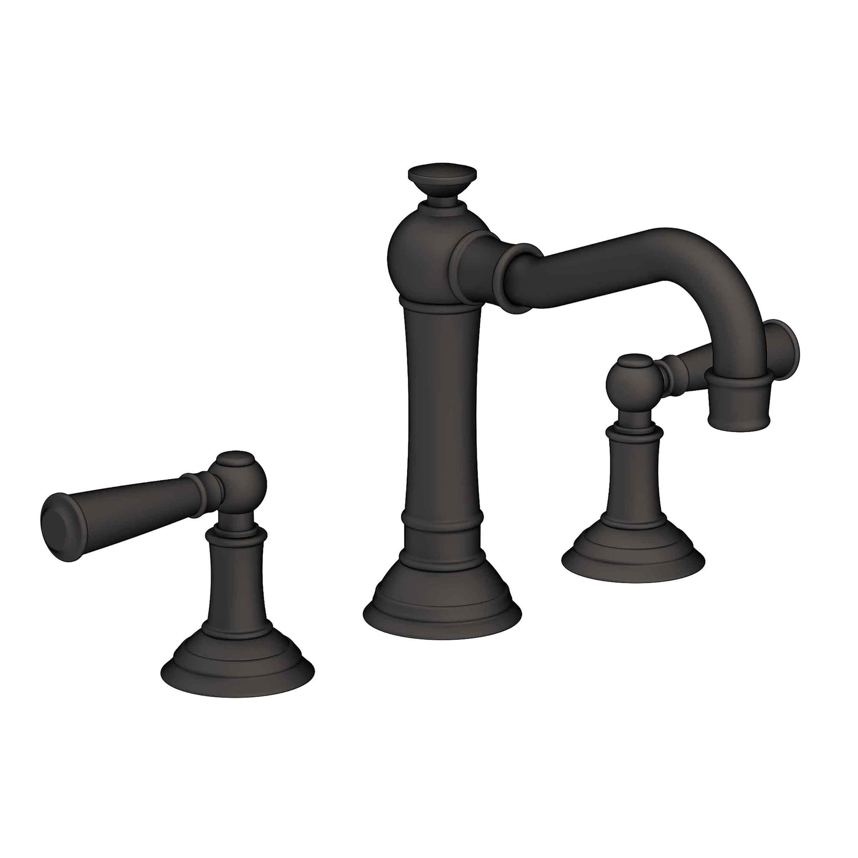 Newport Brass Jacobean 2470 — vista de producto — Negro Mate