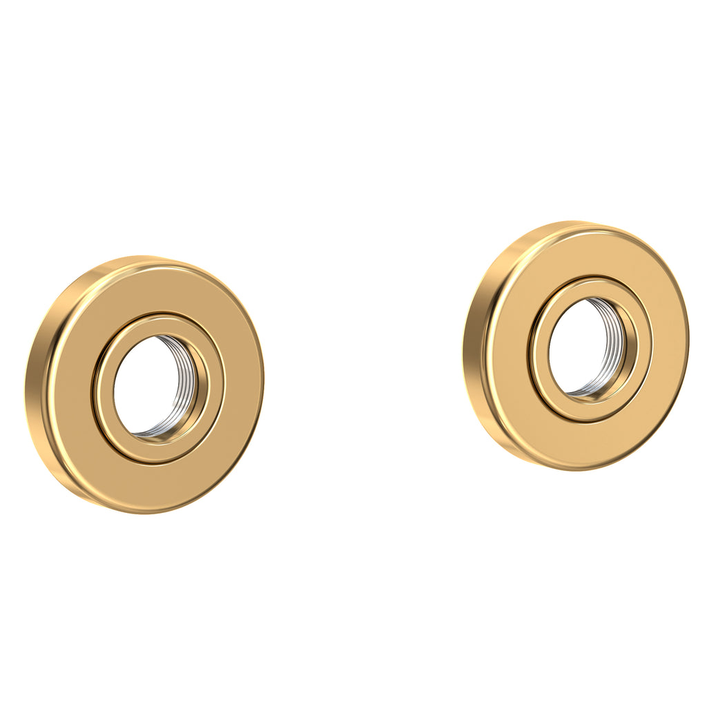 Newport Brass Pavani 2480-2400 — Anillos Decorativos y Herrajes para Barra de Seguridad — Latón sin Laca (Living)