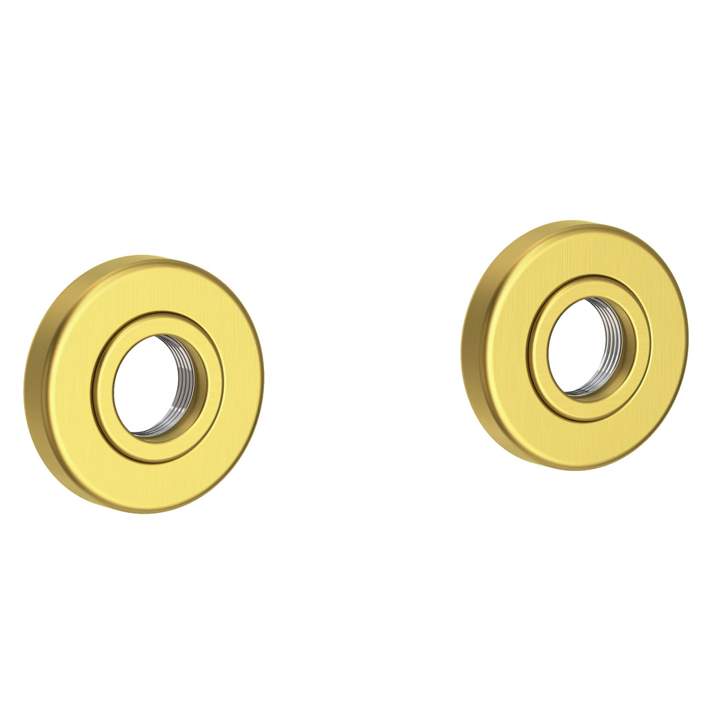 Newport Brass Pavani 2480-2400 — Anillos Decorativos y Herrajes para Barra de Seguridad — Latón Satinado (PVD)