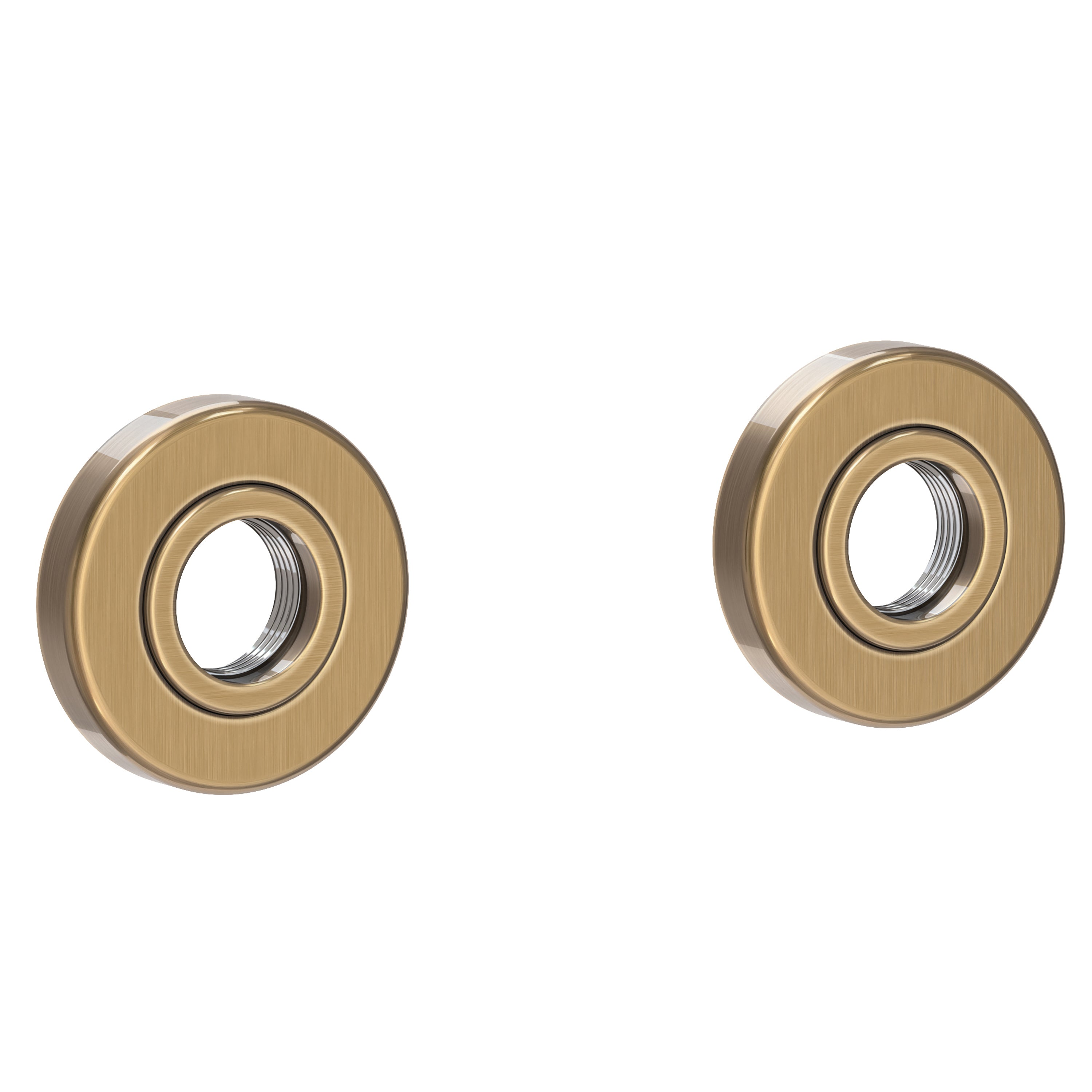 Newport Brass Pavani 2480-2400 — Anillos Decorativos y Herrajes para Barra de Seguridad — Latón Antiguo