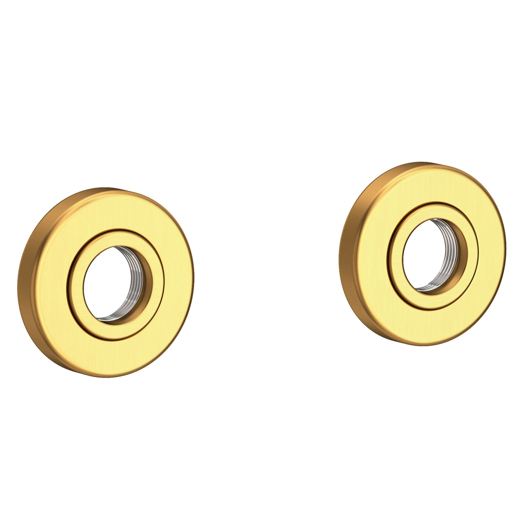 Newport Brass Pavani 2480-2400 — Anillos Decorativos y Herrajes para Barra de Seguridad — Oro Satinado (PVD)