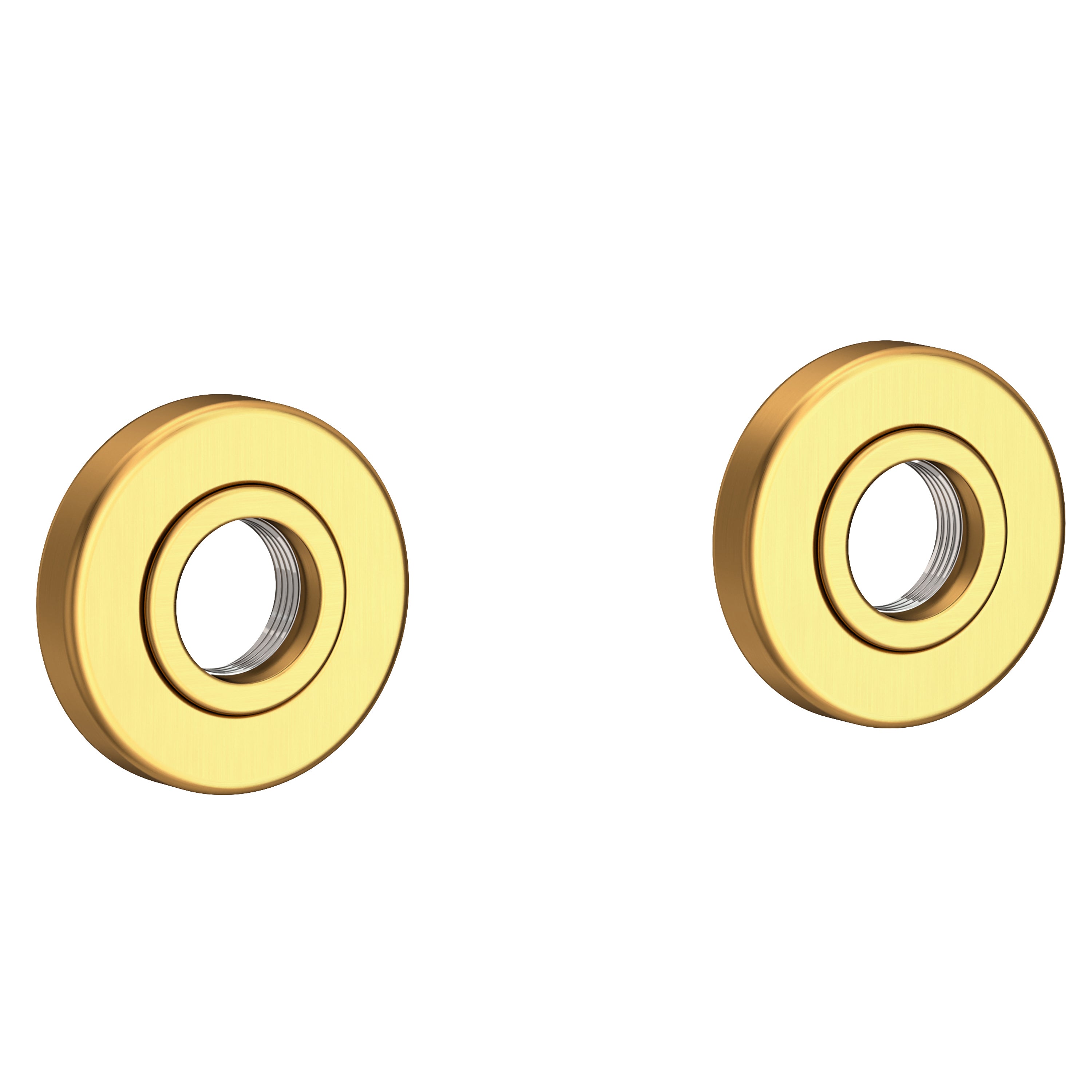 Newport Brass Pavani 2480-2400 — Anillos Decorativos y Herrajes para Barra de Seguridad — Oro Satinado (PVD)