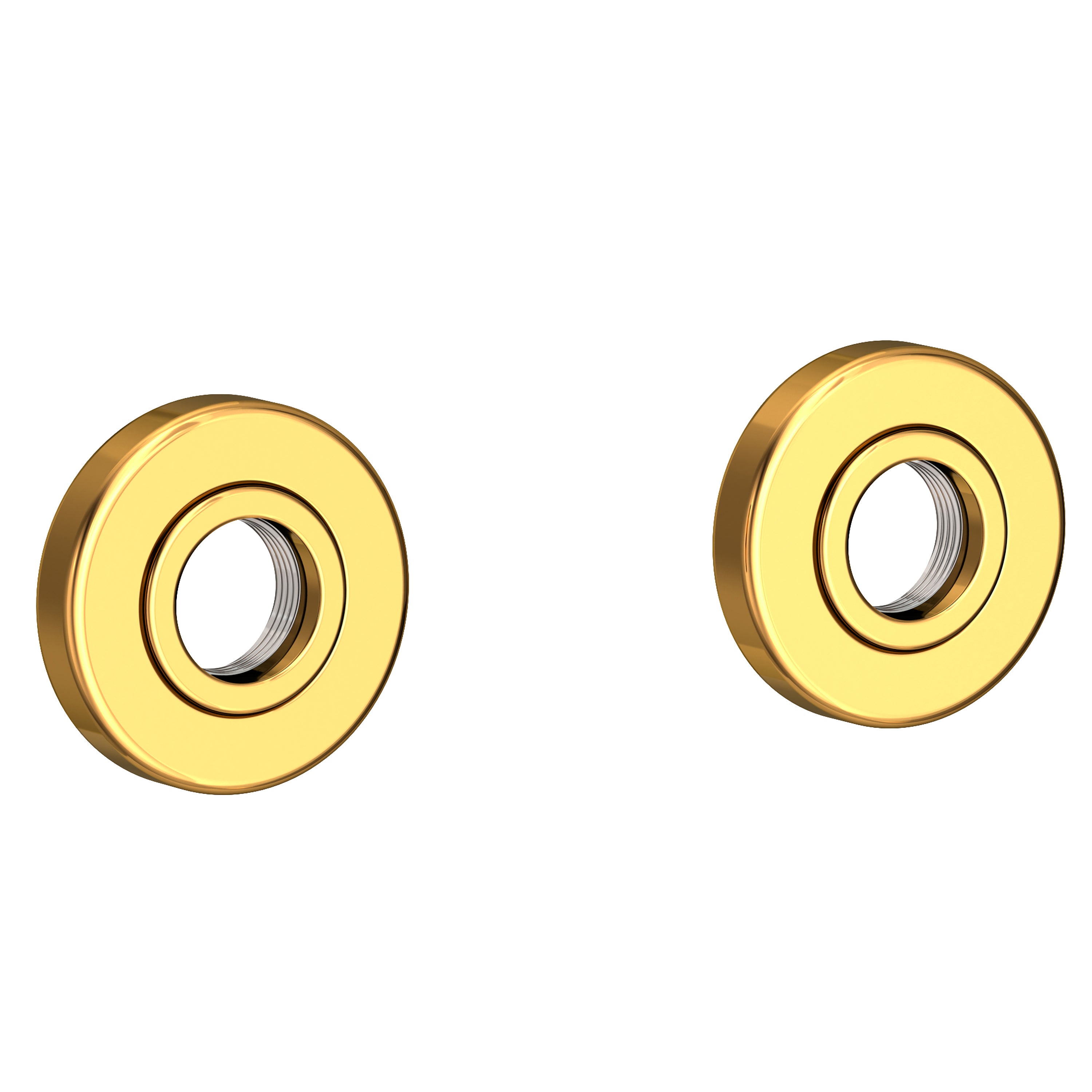 Newport Brass Pavani 2480-2400 — Anillos Decorativos y Herrajes para Barra de Seguridad — Oro Pulido (PVD)