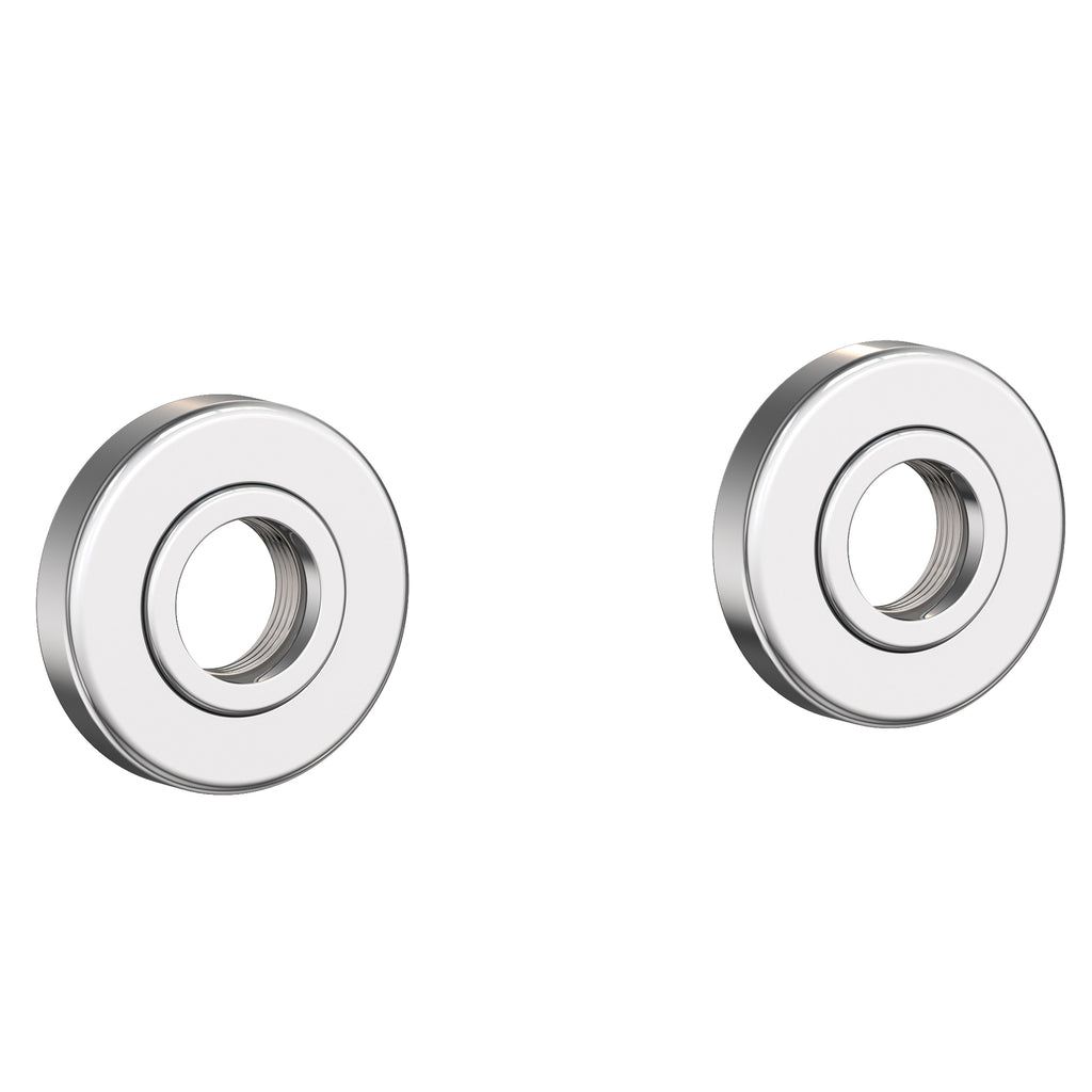 Newport Brass Pavani 2480-2400 — Anillos Decorativos y Herrajes para Barra de Seguridad — Cromo Pulido