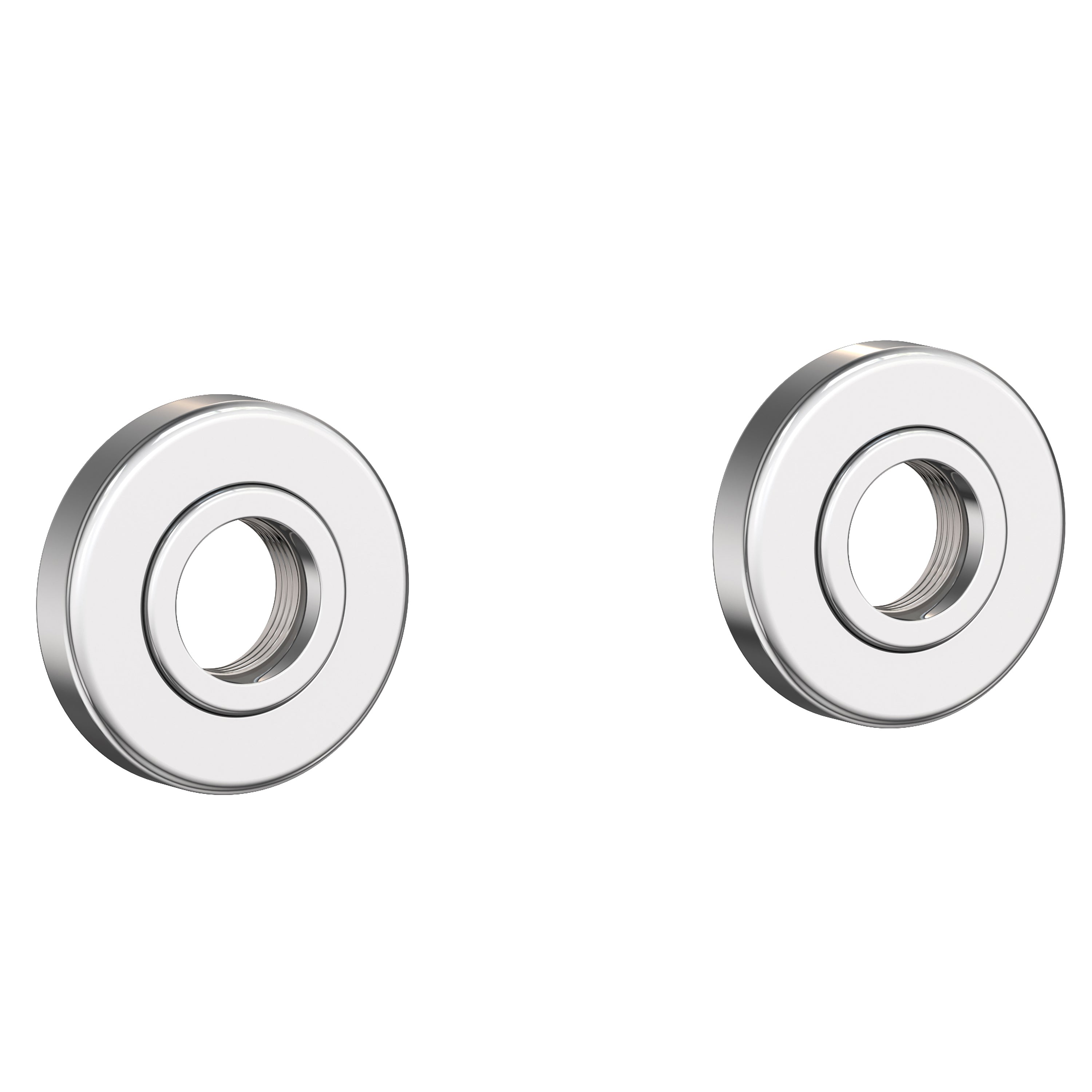 Newport Brass Pavani 2480-2400 — Anillos Decorativos y Herrajes para Barra de Seguridad — Cromo Pulido