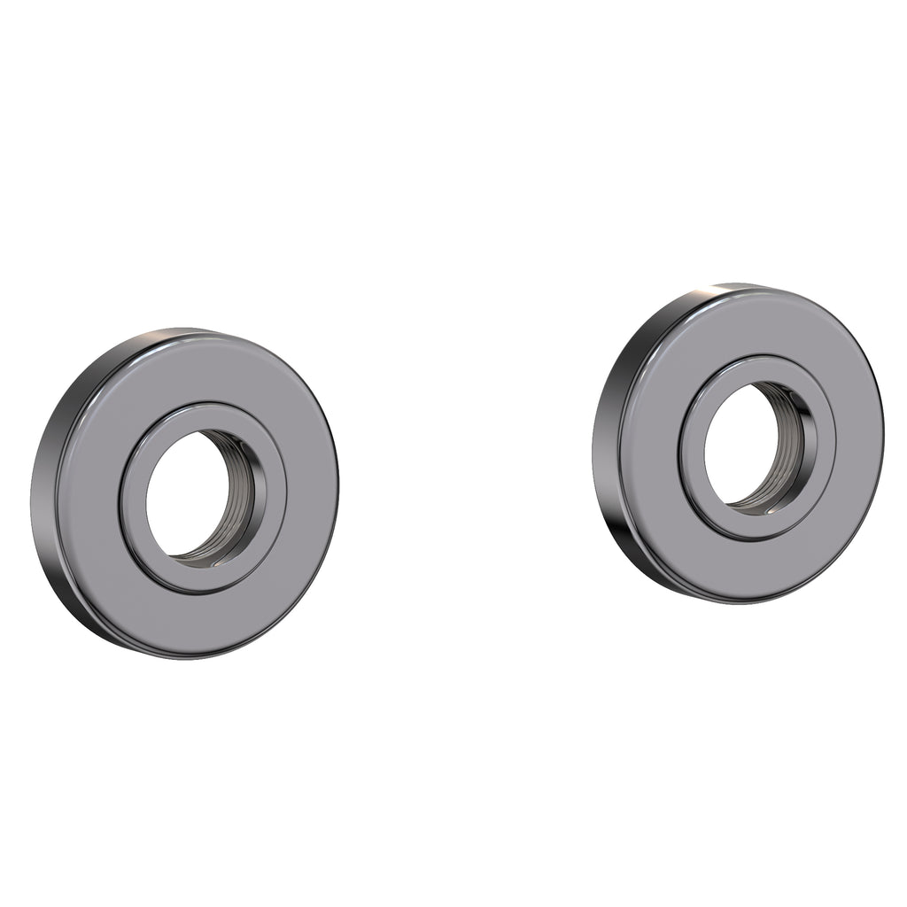Newport Brass Pavani 2480-2400 — Anillos Decorativos y Herrajes para Barra de Seguridad — Cromo Medianoche