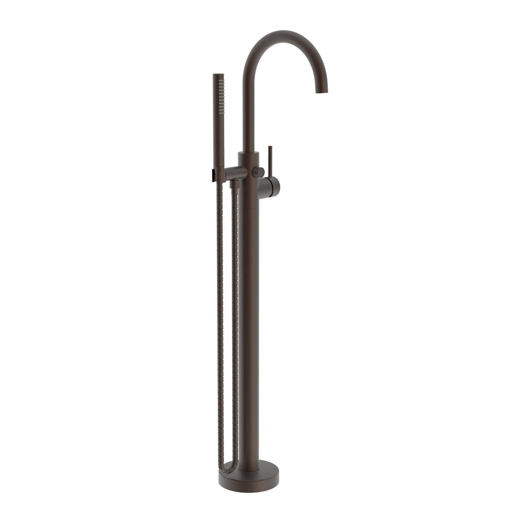 Newport Brass Pavani 2480-4261 — Llenador de Tina de Piso — Bronce Inglés