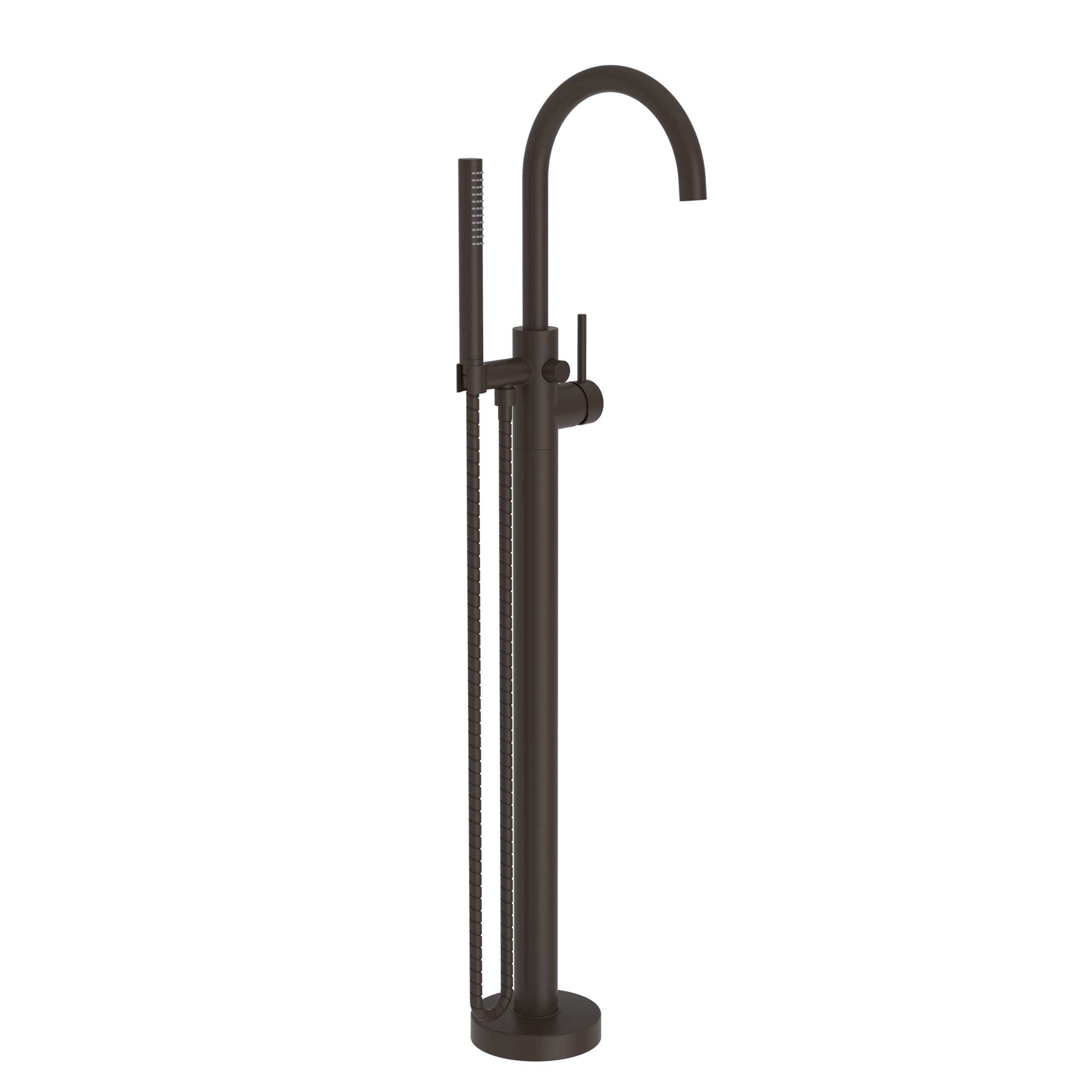 Newport Brass Pavani 2480-4261 — Llenador de Tina de Piso — Bronce Aceitado