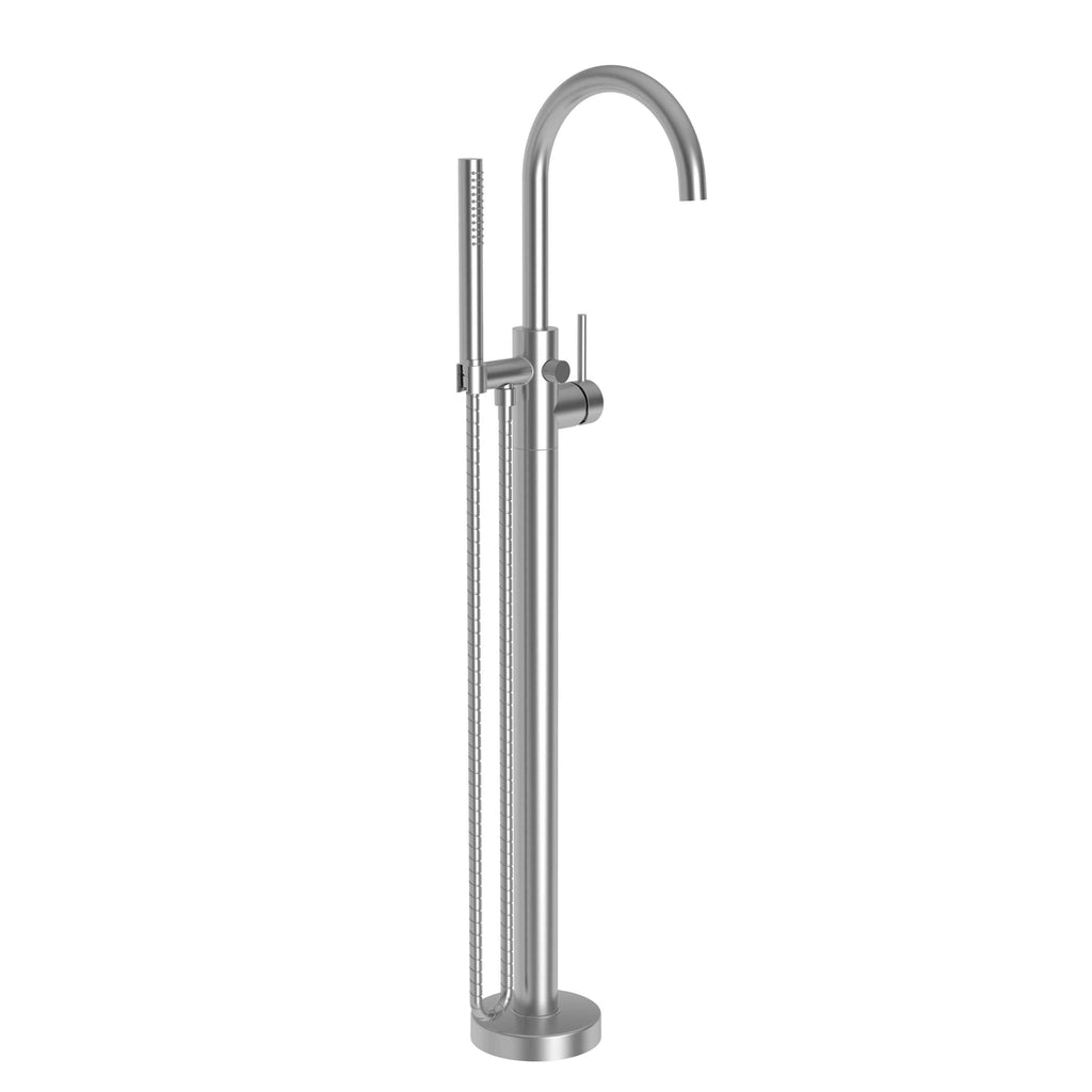 Newport Brass Pavani 2480-4261 — Llenador de Tina de Piso — Acero Inoxidable (PVD)