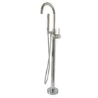 Newport Brass Pavani 2480-4261 — Llenador de Tina de Piso — Cromo Pulido