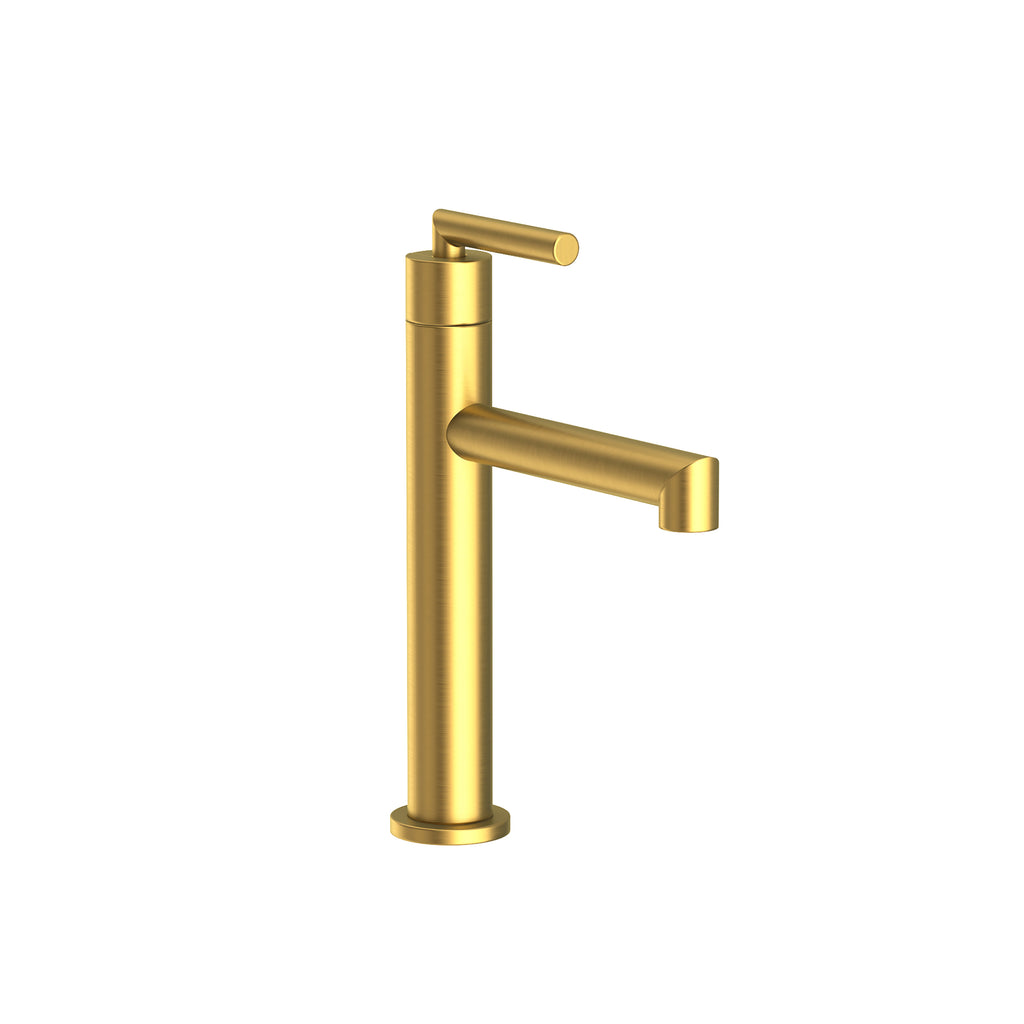 Newport Brass Pavani 2493 — Llave de Lavabo Monomando de Un Orificio — Latón Satinado (PVD)