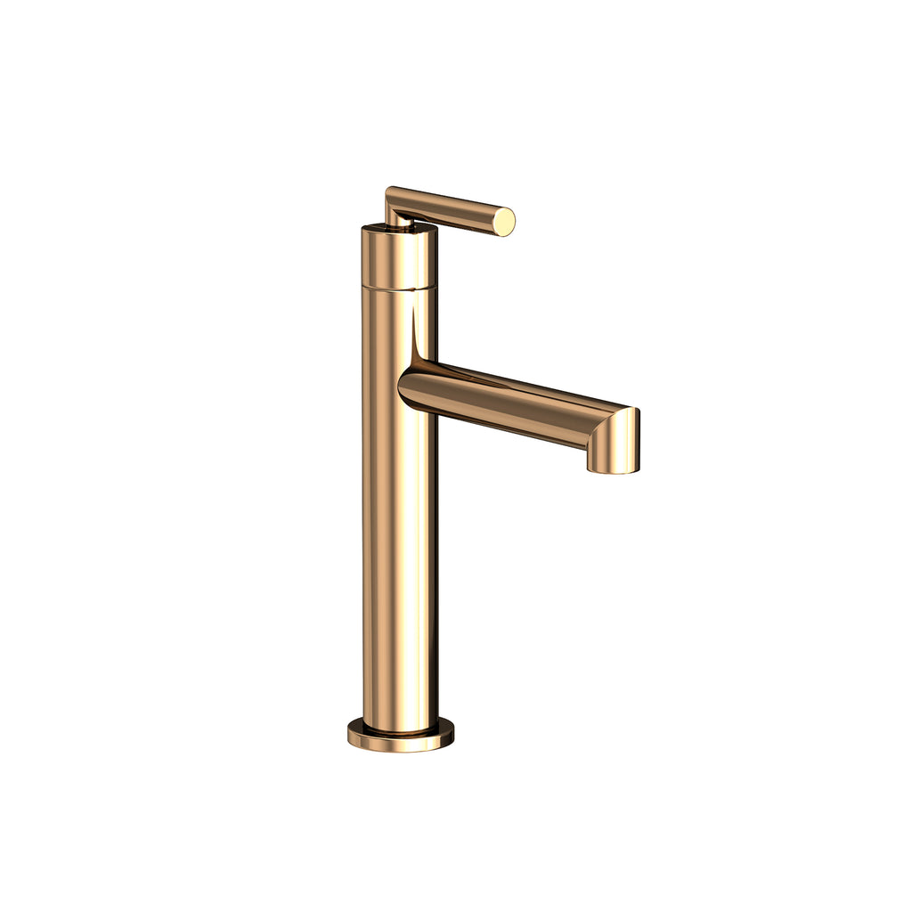 Newport Brass Pavani 2493 — Llave de Lavabo Monomando de Un Orificio — Oro Francés (PVD)